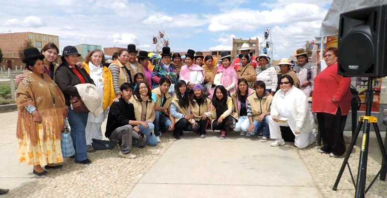 Circulos  y presencia en el Alto de La Paz