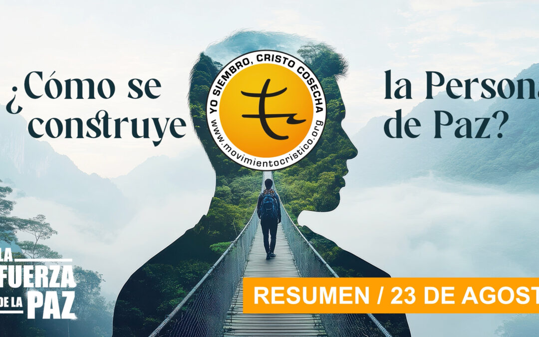 Resumen Conversatorios: ¿Cómo se construye la Persona de Paz?